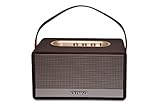 Marque: Aiwa Aiwa MI-X180 - Enceinte Bluetooth Stéréo Héritage Rétro (Bluetooth AVRCP, Bluetooth A2DP, 80W, TWS, Lecture Audio Haute-Fidélité, Appel Mains Libres, AUX in, DSP), Or