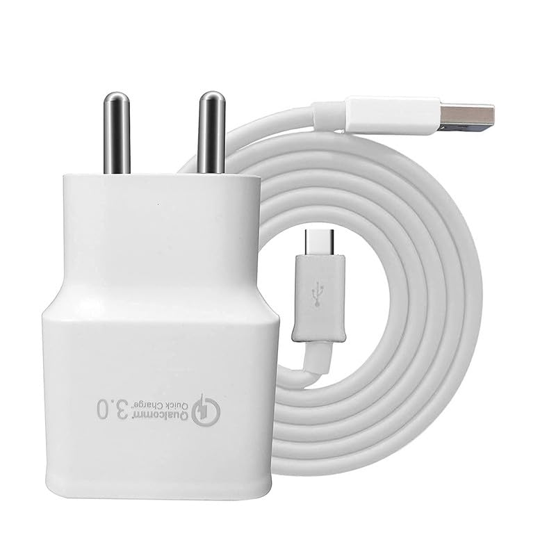 50W Charger for Op-po Find N3 Original QC Adapter Type C 3.0A High Speed Fast Turbo Charge QC 3.0 Smart SinglePort with 1m Type-C Charging & Sync Cable (White, 50W,RC-80) 50W Charger for Op-po Find N3 Original QC Adapter Type C 3.0A High Speed Fast Turbo Charge QC 3.0 Smart SinglePort with 1m Type-C Charging & Sync Cable (White, 50W,RC-80)