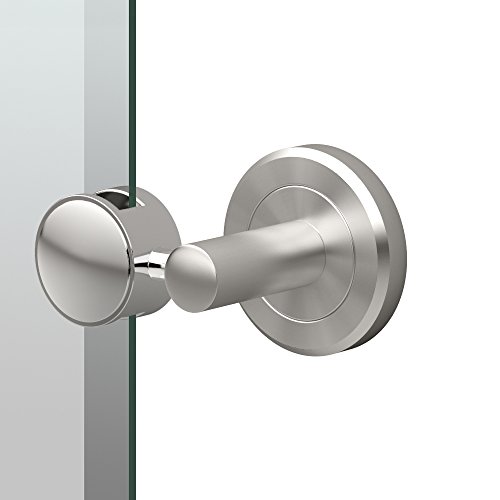Image of Gatco 4299SM Latitude II Rectangle Bathroom Mirror, Wall Mounted Vanity Mirror with Satin Nickel Frame, 24 x 24 Inch