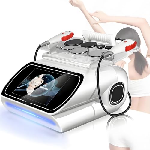 Terapia Tecar 448 kHz, urządzenie do diatermii RET CET do odchudzania ciała, spalacz tłuszczu i cellulitu, terapia Tecar INDIBA Deep Care Skin Tighten, regeneracja mięśni, 34 x 46 x 25 cm