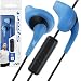 JVC HA-ENR15 Gumy Sport Headphones with Remote & Mic (Blue)