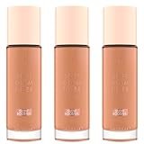 Catrice Soft Glam Filter Fluid, Basis, Nr. 030, Nude, Nutre, Natural, Brillante, Radiante, Vegano, Sin Aceite, Sin Perfume, Sin Alcohol, Pack de 3 (3 x 30 ml)