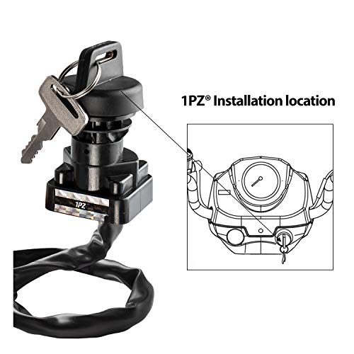 1PZ Ignition Key Switch Replacement for Polaris ATVs #TOP4