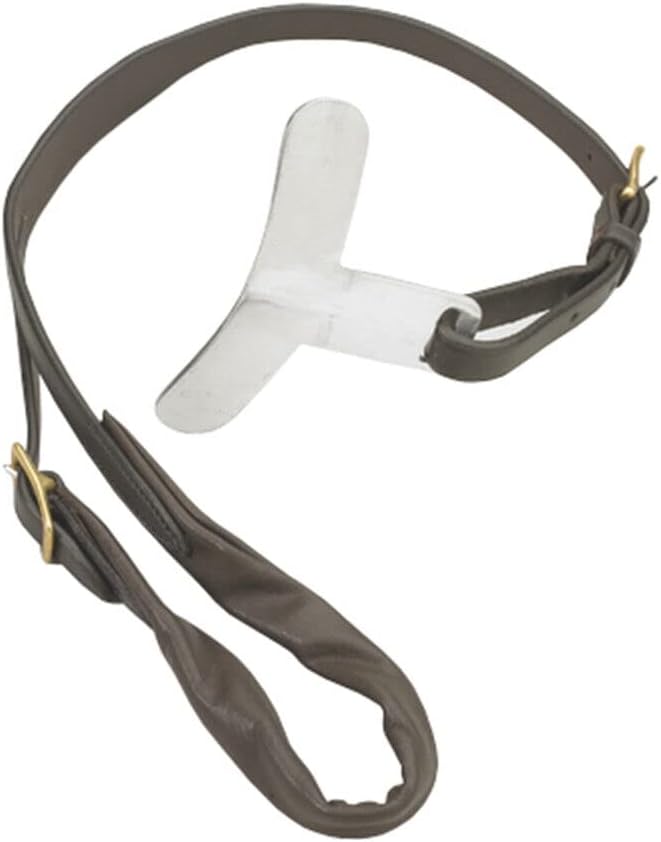 Camelot Pony Crupper with Block | Durable Adjustable T-Style Undertail Brown Tack Accessory with Buckles for Pony Saddle