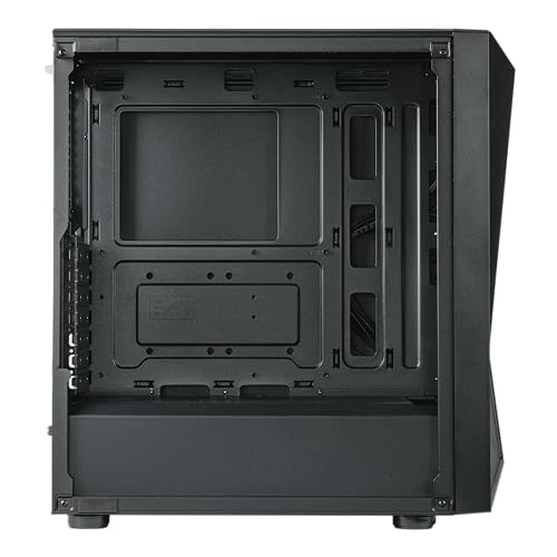 Cooler Master CMP 520 Boitîer PC - Chassis ATX Moyen Tour & Panneau Avant Intake en Mesh, 3 x Ventilateurs ARGB 120mm, Latéral Verre Trempé, Refroidissement Polyvalent, Cage PSU Ventilée, Le Noir