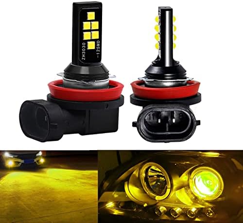 SOCAL-LED LIGHTING 2x HB4 9006 LED Fog Light Bulb Advanced 3030 SMD Bright Colorful Daytime Running DRL Lamp, Pink Purple
