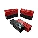 75 Amp Battery Connector Red Black and Contacts Modular Power Supply 3 pairs (10/12AWG)