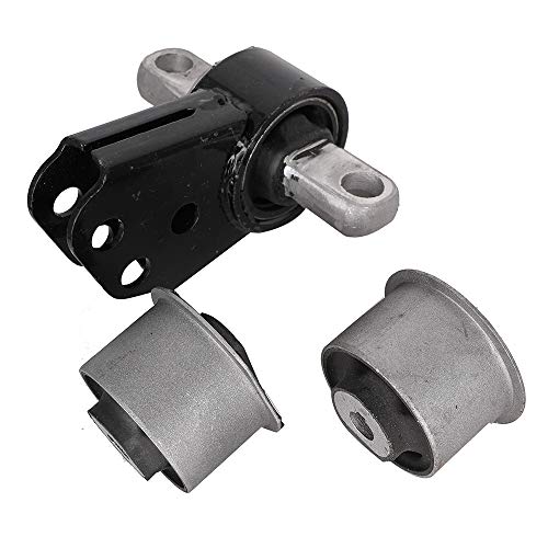 Front Differential Mount Set, 1 Front Axle Mount & 2 Front Axle Bushing, Replacement for 2005-2010 Jeep Grand Cherokee & 2006-2010 Jeep Commander, Replace 52114354AA 52089516AB