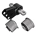 Front Differential Mount Set, 1 Front Axle Mount & 2 Front Axle Bushing, Fit for 2005-2010 Jeep Grand Cherokee & 2006-2010 Jeep Commander, Replace 52114354AA 52089516AB