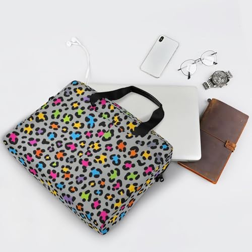Maletín para portátil 15.6 pulgadas color gris leopardo miniatura 7