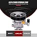 CCIYU Power Steering Pump Fits for 98-03 for Mercedes-Benz ML320, 03-04for Mercedes-Benz ML350, 99-01for Mercedes-Benz ML430,02-05for Mercedes-Benz ML500,00-03for Mercedes-Benz ML55 AMG 21-5294