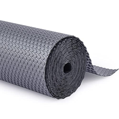 ElastPro EVA, Anti Slip Mat/Sheet for Fridge, Kitchen, Drawer Mats, Shelf Liner (Dark Grey, 45 cm X 5 m)