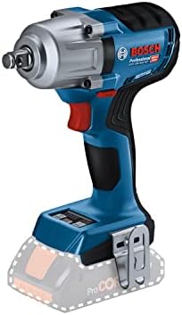 Bosch Professional 18V System visseuse à chocs sans-fil GDS 18V-450 HC (couple de serrage 450 Nm, couple de décollement 800)