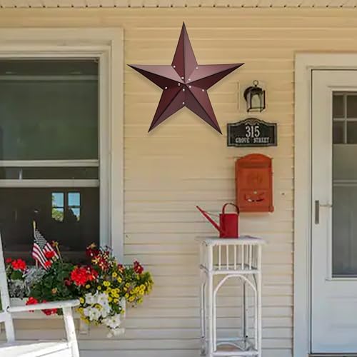 Qobumy24rusticmetallargebarnstarwalldecorhandmaderedbarnstarindoororoutdoordecorationstarforoutsidetexasstarsartvintagewesterncountryhomefarmhousewallartdecor Urban Country Home Decor Qobumy 24 rustic metal large barn star wall decor handmade red barn star indoor or outdoor decorationstar for outside texas stars art vintage western country home farmhouse wall art decor urban country home decor