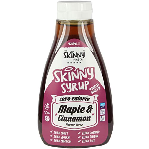 The Skinny Food Zero Calorie Esdoorn en Kaneel Siroop 500 g, SFC2090/100/101
