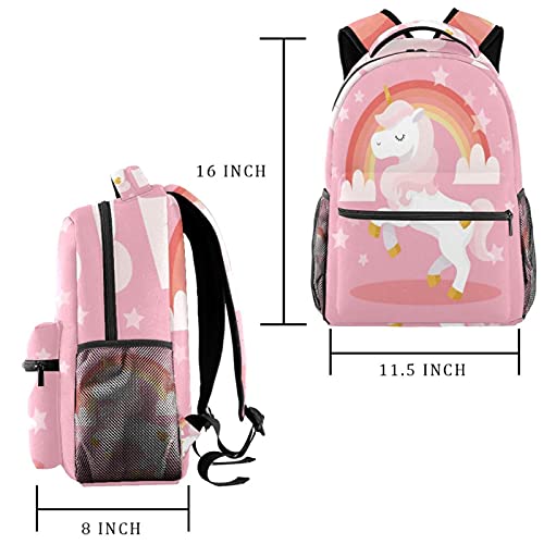 Sac à dos pour fille ordinateur portable compartiment antichoc lapin - 2