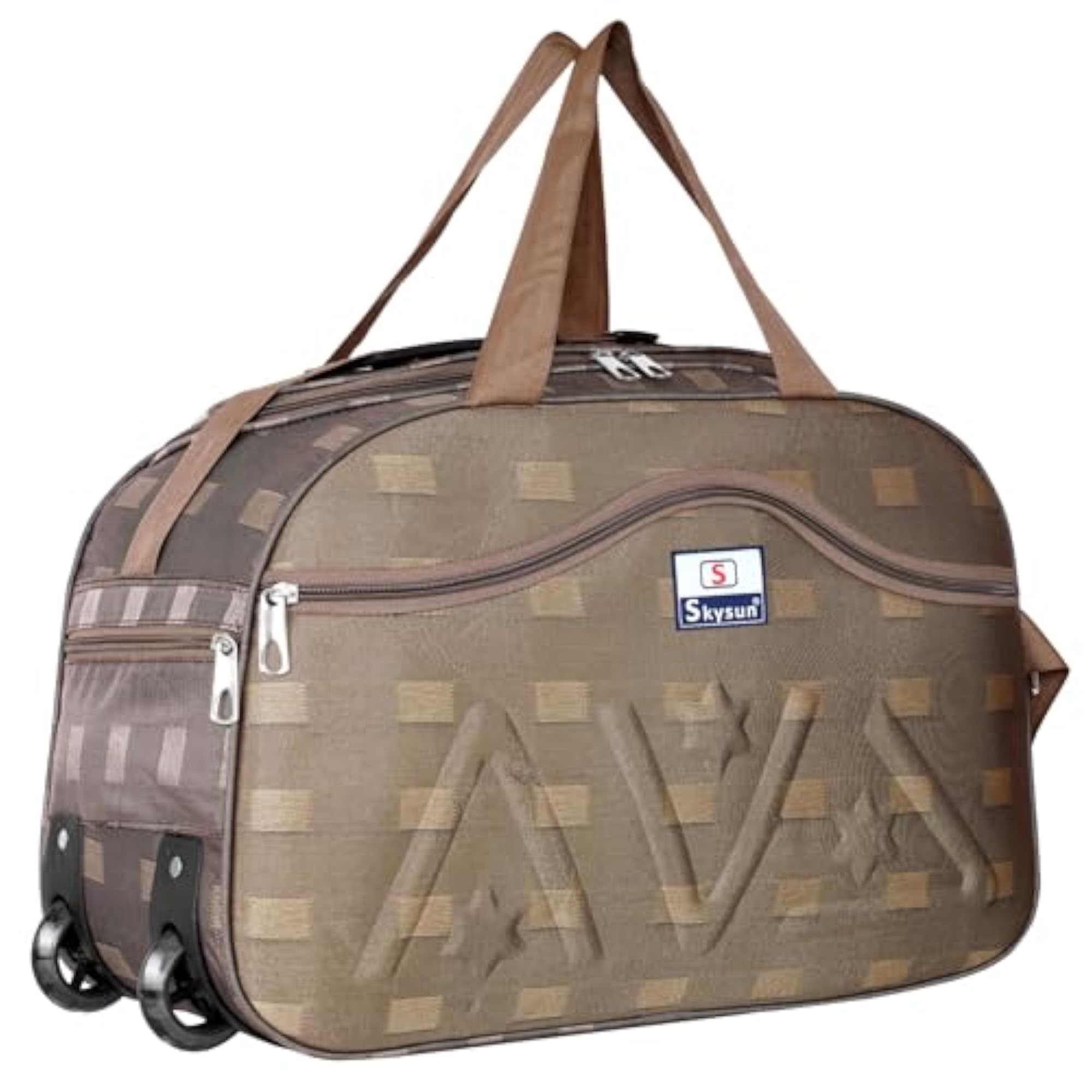 Luggage Travel Duffel Bag with Wheels for Men & Women