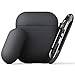 PodSkinz Switch AirPods Case with Carabiner Compatible with Apple AirPods 1 & AirPods 2 [Front LED Not Visible] (Black)