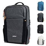 ADV Flex Tennis & Pickleball Bag - Rucksack für 2 Tennisschläger oder 3 Paddel - Wetterfest mit...