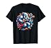 Bigfoot Guitar Guitarist Sasquatch Musician Colorful Rock T-Shirt