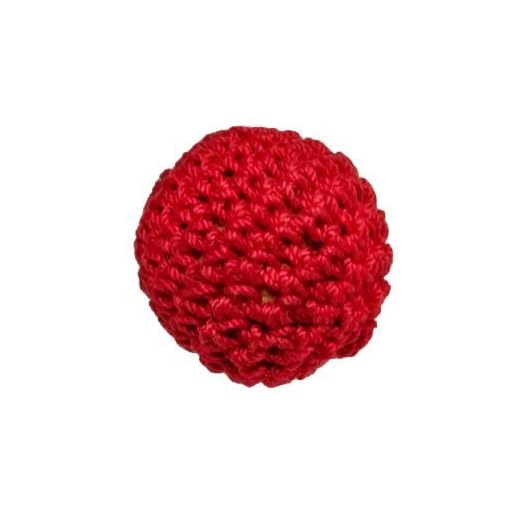 MagicTao 2,54 cm virkad boll ej magnetisk (röd) av Ickle Pickle Products, Inc. - Trick
