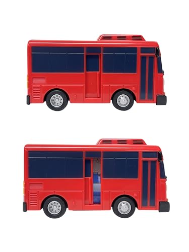 Set De 4 Voitures Tayo The Little Bus - Chris, Speed, Ruby, Billy - Neufs