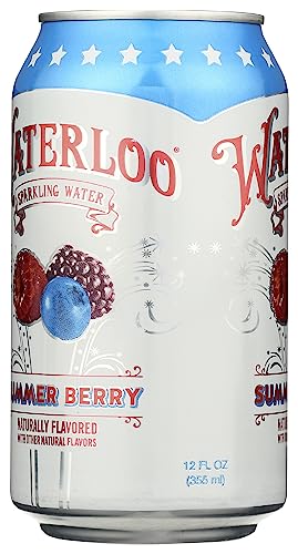Image of Waterloo Sparkling Water Waterloo Mixed Berry Sparkling Water, 12 Fl Oz