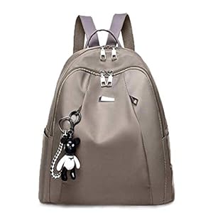 Trendy Fashion Rugzak Dames Casual All-Match Mode Reisrugzak Reistas Oxford Doek Khaki-Gratis Hanger