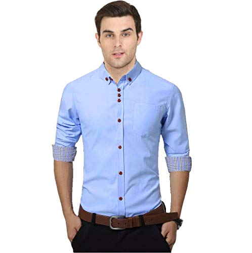 Image of IndoPrimo Men's Regular Fit Shirt (Men's Casual Shirt