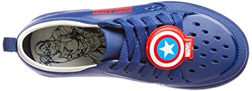Tênis Marvel Toda Hora, Grendene Kids, Criança Unissex, Azul/Branco, 28
