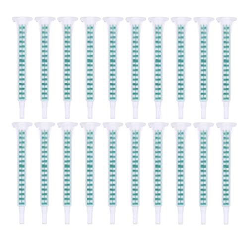 UKCOCO 30pièces Tube De Mélange De Colle Ab De Tube De Remplissage Pratique Pour Colles Époxy Accessoire Léger Et Sécurisé