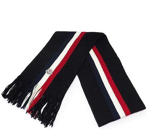 Amazon モンクレール モンクレール マフラー 3c 575 メンズ ウール Moncler ブラック 999 並行輸入品 ストール マフラー 通販