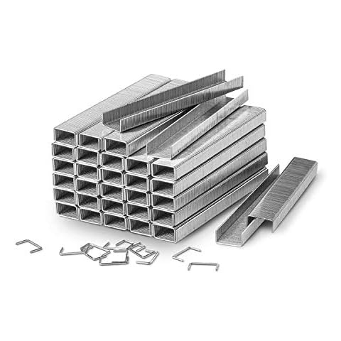 Meiyijia 8/11.2mm Stainless Steel Staples,(П/Type 8000pcs) Cover