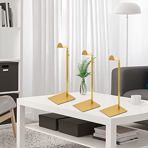 Royxen 3 Pack Handbag Rack Stainless Steel With Adjustable Height, Purse Display Stand Gold #TOP5