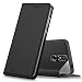 Produktbild GeeMai Cubot Power Hülle, Premium Cubot Power Leder Hülle Flip Case Tasche Cover Hüllen mit Magnetverschluss [Standfunktion] Schutzhülle handyhüllen für Cubot Power Smartphone, Schwarz