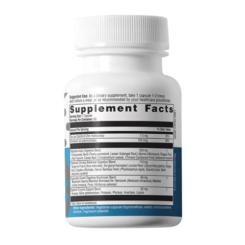 Advanced Bionutritionals Integrative Digestive Formula, Supports Easier Digestion, Natural Digestive Relief, Ginger Root, Manufactured In The Usa, 60 Tablets #TOP6