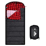 Saco Comprimido: Los sacos de dormir XL para acampar incluyen un conveniente bolsillo interno para cosas en el forro para guardar sus pertenencias y un saco oxford comprimido externo. Tamaño del paquete: 45 x 30 x 30 cm. Peso del paquete: 3 kg.