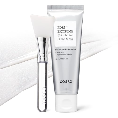 COSRX PDRN Exosome Skinplaning Glaze Mask für das Gesicht mit Lachs-DNA PDRN und Exosomen, Collagen Night Wrapping Mask für Glass Skin, 50ml, Korean Skincare