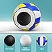 Zantrech 6 Pack Official Size 5 Volleyball Balls of Composite Leather Inflatable with Pump for Womens, Mens, for Outdoor, Indoor, Beach, Pool