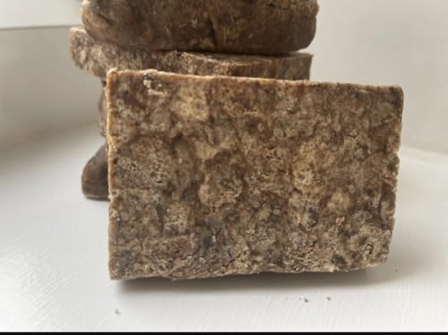 Pure Natural African Raw Black Soap, 350g