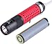 Produktbild CIVICTOR S5 Tactical LED Taschenlampe wiederaufladbar 2600 mAh Akku 800 Lumen Bezug rot IPX8 Laterne, schwarz, S5 Black