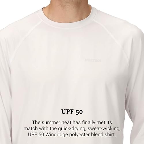 Image of MARMOT Men's Windridge Moisture-Wicking, Eco-Friendly, Breathable, UPF Long Sleeve Shirt