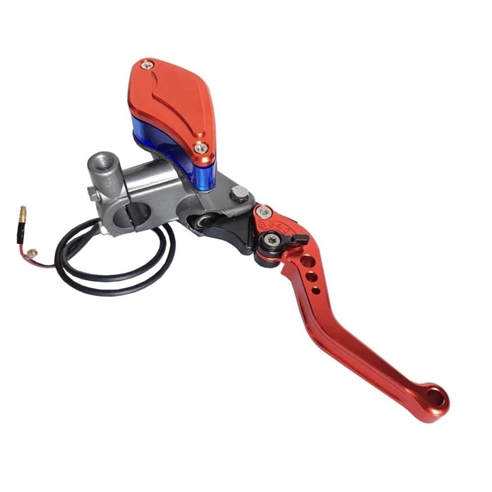 Cnljphfho Orange Right Universal 22Mm 7/8" Hydraulic Brake Clutch Master Cylinder Lever Fit For 50Cc-300Cc Motorcycle(Orange Right)