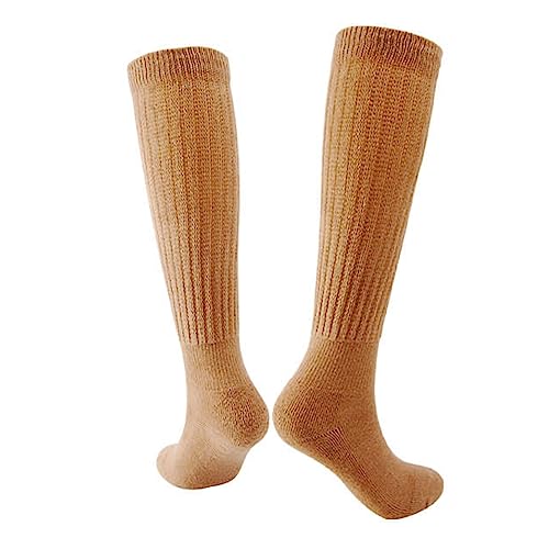 Image of DOOVID Slouch Knee High Cotton Long Scrunch Boot Socks for Women