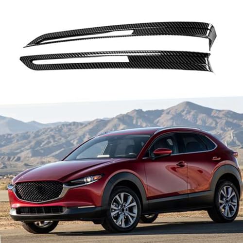 Couvercle de phare antibrouillard Mazda CX30 masque rayures bouclier