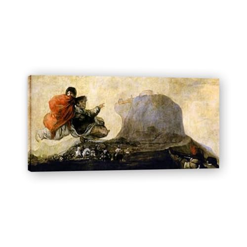 TNGHHSGA Viendo ImáGenes AsombrosasFrancisco De Goya EspañOl Lienzo Art - El Maestro Que Inspiró A Modernos 70x140cm Lienzo envuelto