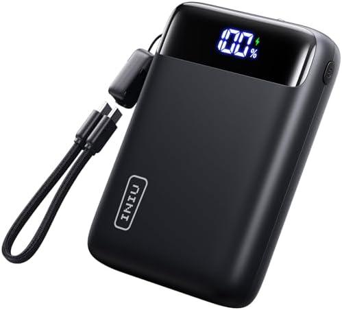 INIU Power Bank, Mini 22.5W 20000mAh Bateria Externa Carga Rapida, Bateria Portatil PD3.0 QC4.0, Powerbank USB C Input & Output Compatible con iPhone 16 15 14 13 12 Pro MAX Mini Samsung etc.