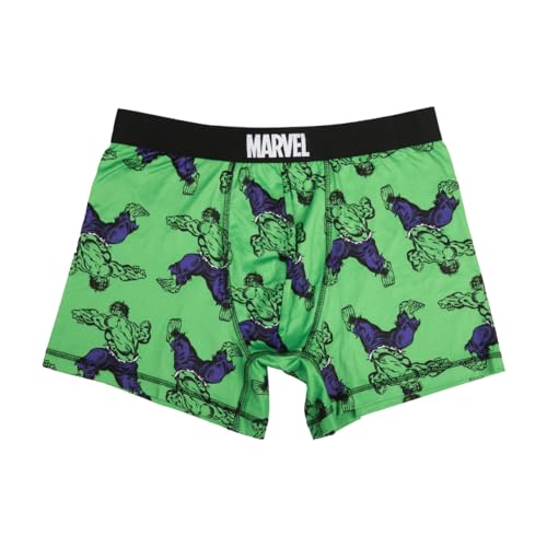 Marvel Spider-Man, The Hulk, Captain America 3-Pack Men's Boxer Briefs4