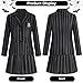 ABHOH Adult Halloween Costume for Women Academy Uniform School Suits Role Cosplay Party Black AB002L
