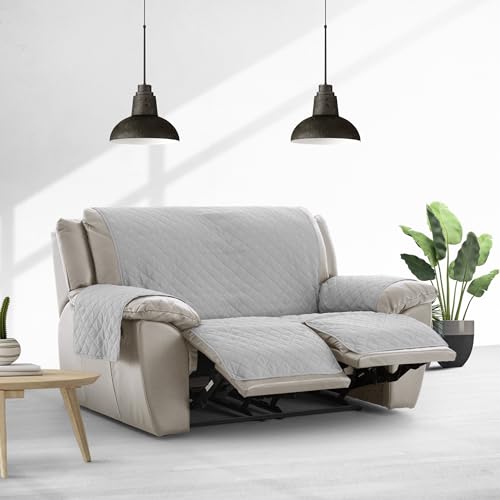 Housse de canapé réversible 2X2 Relax Eysa Magnus 06 Gris - 4